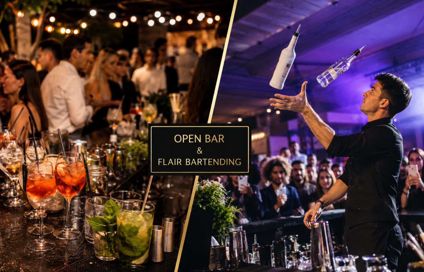 Open bar e flair bartending: vale davvero la pena?